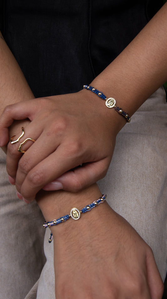 Set de pulseras Virgen de Guadalupe
