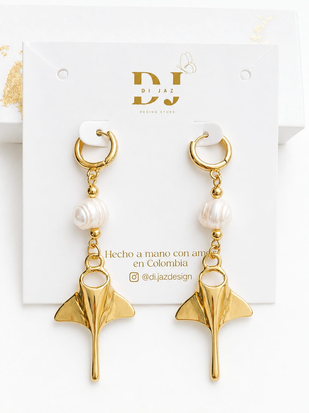Aretes mantarrayas