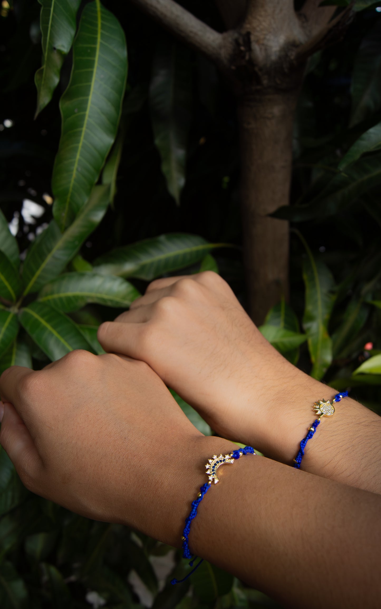 Set de pulsera sol y luna