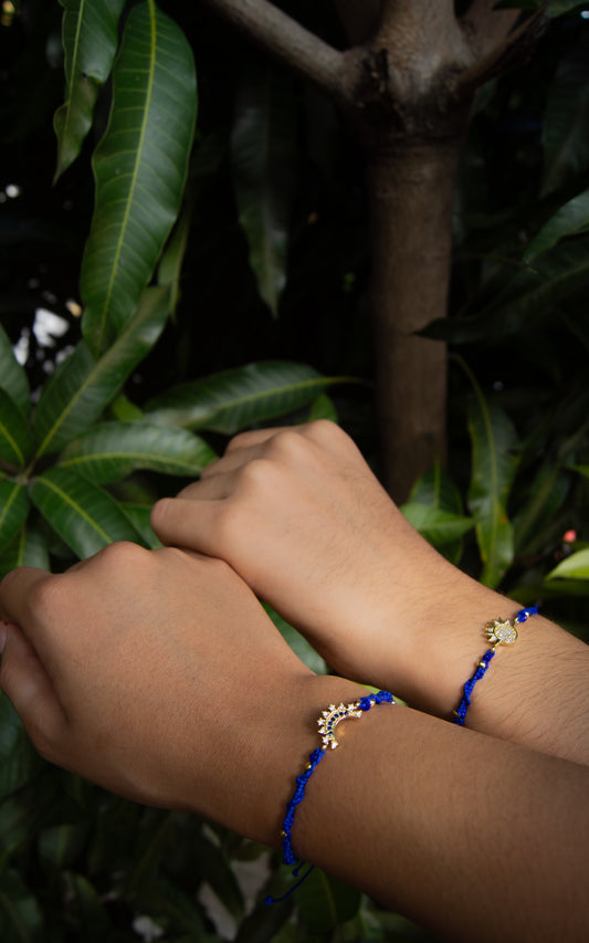 Set de pulsera sol y luna