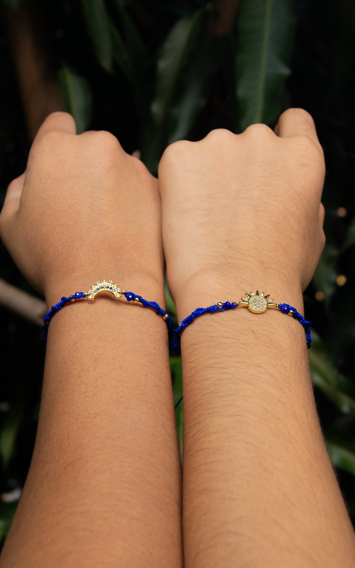 Set de pulsera sol y luna